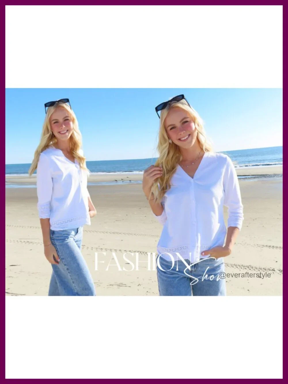 Lightweight Knit Cardigan 3/4 Sleeve V-Neck Button Up Summer Spring
